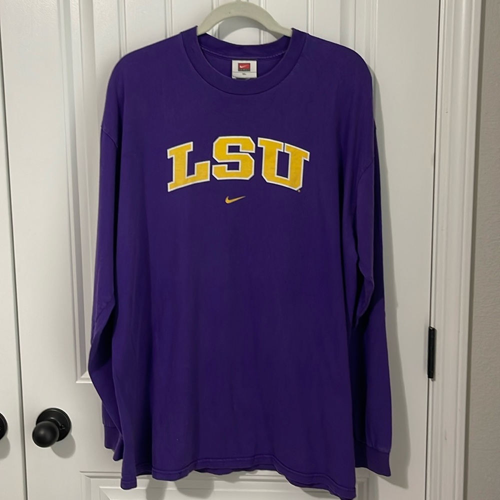 LSU Team issued long sleeve shirt (basketball)
